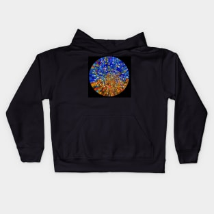 Stained Glass Window Kids Hoodie